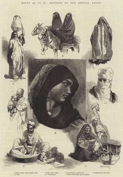 Egipto tal como es de Charles Auguste Loye